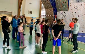 Finalement, c'est de comprendre les explications du coach qui aura demandé le plus de concentration aux compétiteurs.